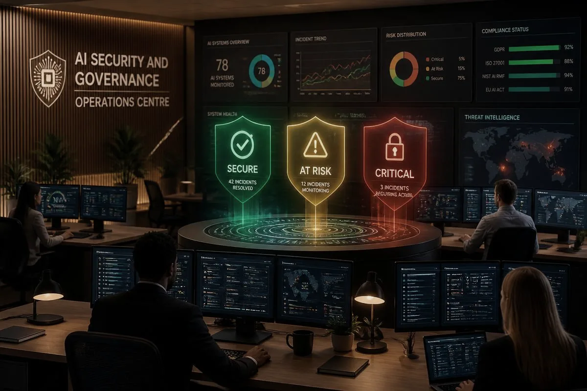 Safety, alignment and compliance shield visualisation for the AEGIS module
